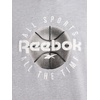 image:imageReebok Mens Short Sleeve Graphic Crewneck TShirt Standard Fit Lightweight CottonPoly FabricGrey Heather  All Sports