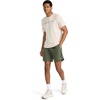 image:imageReebok Mens Short Sleeve Graphic Crewneck TShirt Standard Fit Lightweight CottonPoly FabricPumice Stone  Outline
