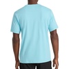 image:imageReebok Mens Short Sleeve Graphic Crewneck TShirt Standard Fit Lightweight CottonPoly FabricReef Waters  Charade