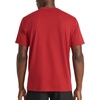 image:imageReebok Mens Short Sleeve Graphic Crewneck TShirt Standard Fit Lightweight CottonPoly FabricRetro Red  Meridian