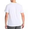 image:imageReebok Mens Short Sleeve Graphic Crewneck TShirt Standard Fit Lightweight CottonPoly FabricStark White  Campus