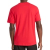 image:imageReebok Mens Short Sleeve Graphic Crewneck TShirt Standard Fit Lightweight CottonPoly FabricVector Red  Charade