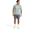 image:imageReebok Mens Short Sleeve Graphic Crewneck TShirt Standard Fit Lightweight CottonPoly FabricVintage Moss  Locker