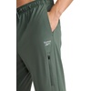 image:imageReebok Mens Slam Dunk Cinch Pant Standard Fit 31 Inseam Lightweight Stretch Poly Jersey FabricGrit Green