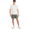 image:imageReebok Mens Small Logo Crewneck TShirt Standard Fit Lightweight CottonPoly Jersey FabricBirch  Small Embroidery