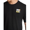 image:imageReebok Mens Small Logo Crewneck TShirt Standard Fit Lightweight CottonPoly Jersey FabricBlack  Bebop