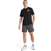 image:imageReebok Mens Small Logo Crewneck TShirt Standard Fit Lightweight CottonPoly Jersey FabricBlack  Bebop
