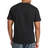 image:imageReebok Mens Small Logo Crewneck TShirt Standard Fit Lightweight CottonPoly Jersey FabricBlack  Globe