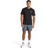 image:imageReebok Mens Small Logo Crewneck TShirt Standard Fit Lightweight CottonPoly Jersey FabricBlack  Globe