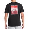 image:imageReebok Mens Small Logo Crewneck TShirt Standard Fit Lightweight CottonPoly Jersey FabricBlack  Peak