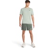 image:imageReebok Mens Small Logo Crewneck TShirt Standard Fit Lightweight CottonPoly Jersey FabricIceberg Green  Small Embroidery