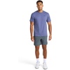 image:imageReebok Mens Small Logo Crewneck TShirt Standard Fit Lightweight CottonPoly Jersey FabricNightshadow Blue  Embroidery
