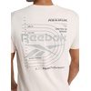 image:imageReebok Mens Small Logo Crewneck TShirt Standard Fit Lightweight CottonPoly Jersey FabricPumice Stone  Schematic