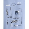 image:imageReebok Mens Small Logo Crewneck TShirt Standard Fit Lightweight CottonPoly Jersey FabricStonewash  Bebop