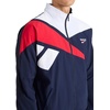image:imageReebok Mens Track Jacket Standard Fit Lightweight Nylon FabricVector Navy