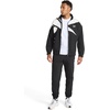 image:imageReebok Mens Track Pant Standard Fit 31 Inseam Lightweight Nylon FabricBlack