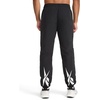 image:imageReebok Mens Track Pant Standard Fit 31 Inseam Lightweight Nylon FabricBlack