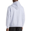 image:imageReebok Mens Transition Hoodie Oversized Fit Midweight Cottonpoly Fleece FabricGrey Heather