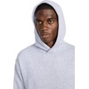 image:imageReebok Mens Transition Hoodie Oversized Fit Midweight Cottonpoly Fleece FabricGrey Heather