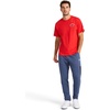 image:imageReebok Mens Tremont Fleece Pant Standard Fit with Open Bottom 30 Inseam Midweight CottonPoly Fleece FabricWashed Indigo