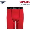 image:imageReebok Mens Underwear  3 Pack Performance Mens Big amp Tall Boxer Briefs  Lightweight Performance Fabric Wicks Away Sweat 7Inch Inseam Helps Reduce RideUp and Chafing All DayBlackBlackened PearlCherry
