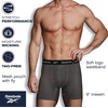 image:imageReebok Mens Underwear  6 Pack Performance Mens Boxer Briefs with Pouch  Extra Thigh Coverage for a Secure Feel During Work and Workouts Smooth Design Helps Reduce IrritationMagnetTibetan RedBlack