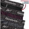 image:imageReebok Mens Underwear  8 Pack Performance Mens Boxer Briefs with Pouch  Stretch Performance Fabric Moves Naturally Without Feeling Restrictive Precise Inseam Sizing for Every SizePlum PerfectBlackened PearlBlackBlack Print