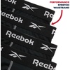 image:imageReebok Mens Underwear  8 Pack Performance Mens Boxer Briefs with Pouch  Stretch Performance Fabric Moves Naturally Without Feeling Restrictive Precise Inseam Sizing for Every SizeAll Black