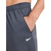 image:imageReebok Mens Velocity Pant Standard Fit 31 Inseam Lightweight Stretch Air Weave Scuba FabricEbony