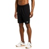 image:imageReebok Mens Viper 20 7 Short Standard Fit Lightweight Poly Grid Mesh FabricBlack