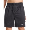 image:imageReebok Mens Viper 20 7 Short Standard Fit Lightweight Poly Grid Mesh FabricBlack Heather