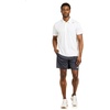 image:imageReebok Mens Viper 20 7 Short Standard Fit Lightweight Poly Grid Mesh FabricEbony Heather