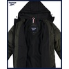 image:imageReebok Mens Winter Jacket  Heavyweight Insulated Puffer Jacket with Hood  Wind and Water Resistant Fabric Blocks Chill Sturdy FullZip Closure for Easy Layering Versatile Everyday StyleOlive
