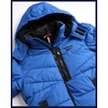 image:imageReebok Mens Winter Jacket Heavyweight Insulated Quilted Hooded Puffer Coat  DownAlternative Fill Traps Heat Without Bulk Water Resistant and Windproof Shell for Commutes or Outdoor UseBatik Blue