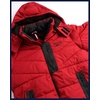 image:imageReebok Mens Winter Jacket Heavyweight Insulated Quilted Hooded Puffer Coat  DownAlternative Fill Traps Heat Without Bulk Water Resistant and Windproof Shell for Commutes or Outdoor UseDark Red