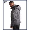image:imageReebok Mens Winter Jacket Heavyweight Insulated Quilted Hooded Puffer Coat  DownAlternative Fill Traps Heat Without Bulk Water Resistant and Windproof Shell for Commutes or Outdoor UseCharcoal