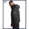 image:imageReebok Mens Winter Jacket Heavyweight Insulated Quilted Hooded Puffer Coat  DownAlternative Fill Traps Heat Without Bulk Water Resistant and Windproof Shell for Commutes or Outdoor UseBlack