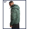 image:imageReebok Mens Winter Jacket Heavyweight Insulated Quilted Hooded Puffer Coat  DownAlternative Fill Traps Heat Without Bulk Water Resistant and Windproof Shell for Commutes or Outdoor UseOlive