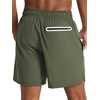 image:imageReebok Mens Woven 7 ShortGrit Green  Launch