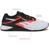 image:imageReebok Nano X4 Mens Shoes Cross Training Gym Sneakers for MenBlackFootwear WhiteOrange Flare