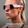image:imageReebok Nitrous Smart Audio Sunglasses Black Polarized Lens Unisex HiFi Bluetooth Sport Glasses with UV Protection  Powered by LucydBerry Mirror