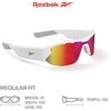 image:imageReebok Nitrous Smart Audio Sunglasses Black Polarized Lens Unisex HiFi Bluetooth Sport Glasses with UV Protection  Powered by LucydBerry Mirror