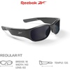 image:imageReebok Nitrous Smart Audio Sunglasses Black Polarized Lens Unisex HiFi Bluetooth Sport Glasses with UV Protection  Powered by LucydBlack