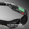 image:imageReebok Nitrous Smart Audio Sunglasses Black Polarized Lens Unisex HiFi Bluetooth Sport Glasses with UV Protection  Powered by LucydBlack