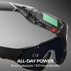 image:imageReebok Nitrous Smart Audio Sunglasses Black Polarized Lens Unisex HiFi Bluetooth Sport Glasses with UV Protection  Powered by LucydBlue Mirror