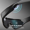 image:imageReebok Nitrous Smart Audio Sunglasses Black Polarized Lens Unisex HiFi Bluetooth Sport Glasses with UV Protection  Powered by LucydBlue Mirror
