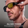 image:imageReebok Nitrous Smart Audio Sunglasses Black Polarized Lens Unisex HiFi Bluetooth Sport Glasses with UV Protection  Powered by LucydGold Mirror