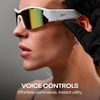 image:imageReebok Nitrous Smart Audio Sunglasses Black Polarized Lens Unisex HiFi Bluetooth Sport Glasses with UV Protection  Powered by LucydIridescent Mirror