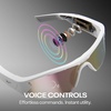 image:imageReebok Nitrous Smart Audio Sunglasses Black Polarized Lens Unisex HiFi Bluetooth Sport Glasses with UV Protection  Powered by LucydIridescent Mirror