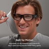 image:imageReebok Nitrous Smart Audio Sunglasses Black Polarized Lens Unisex HiFi Bluetooth Sport Glasses with UV Protection  Powered by LucydNitrous Photochromic
